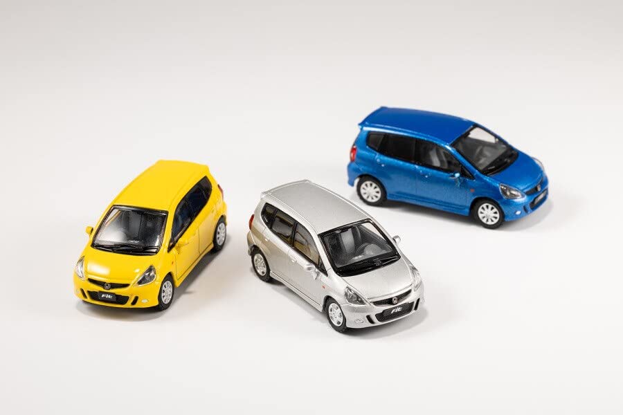 ホンダ 二代目フィット ダイキャストカー イエロー