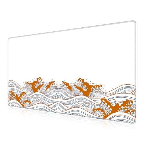 Tapis de souris gaming LL-COEUR pour sublimer votre setup setup de bureau vagues XXL