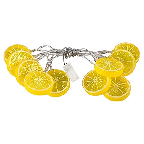 QOTSTEOS 1,5 m Obst-Lichterkette, 10 LEDs Cover