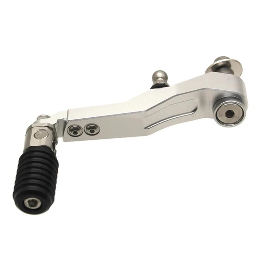 Lpuytrb Silver Gear Shifter Pedal Motorcycle Accessories Adjustable Folding Gear Shifter Shift Pedal Lever For F900 R F 900R F900r 2020-2024
