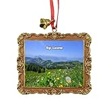 Rigi Luzern Schweiz Reise-Souvenir Weihnachtsbaum Ornament Hängender Anhänger