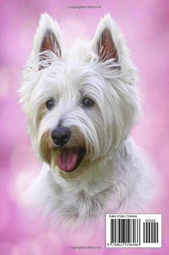 I Love My Westie: A 6x9 Lined Notebook, Journal for West Highland Terrier Owners and Dog Lovers, White - Image 2