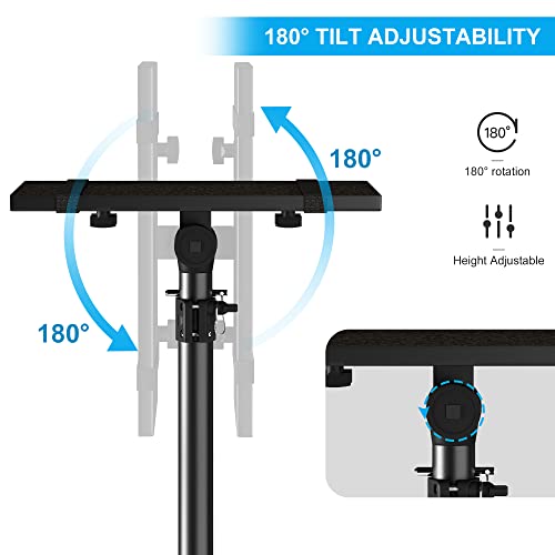 Popoko UE-PSZ-3 Projector Stand Tripod From 23.5 Inch To 46.5 Inch Adjustable Height thumb #4