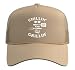 BBQ Grillin Chillin Barbecue Grill Master Dad Men Women Kids Trucker Hat with Adjustable Mesh Back, Khaki