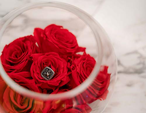 Pot de fleurs de table en verre à bulles pour décoration de table de mariage - 8