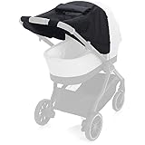 Stroller Sun Cover Anti-UV 50+ Universal Fit Baby Strollers Shad for Sun Protection with Viewing Window...