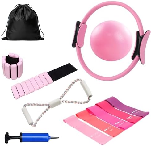 Pilates Equipment Kit for Home Workout, Home Pilates Essentials K...