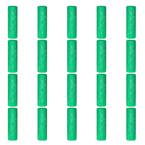 Ruvan 20 Pièces Chewies Aligneurs, Aligneurs À Mâcher, Orthodontie, Fabriqués À Partir De Silicone Comestible, Pour Aligneurs Sièges De Plateau D'Alignement Chewies (Vert)