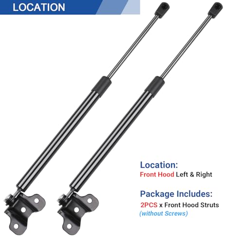 Aiyigu TH-0034 Front Hood Struts Shocks Lift Supports Gas Springs 4157 Compatible With Honda Accord 2003 2004 2005 2006 2007 Replacement Sg326013 thumb #4
