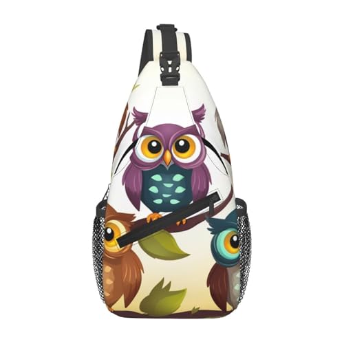 Bolso cruzado tipo bandolera para hombres y mujeres negro