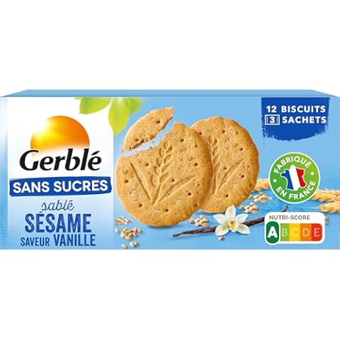 Gerblé Biscuits Sésame Vanille Cover