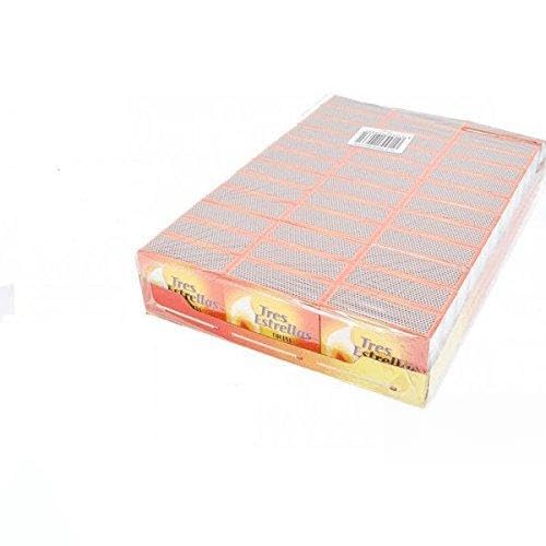 TRES ESTRELLAS FOSFOROS 3 Estrellas GDE Pack 3/U, Negro, Estándar