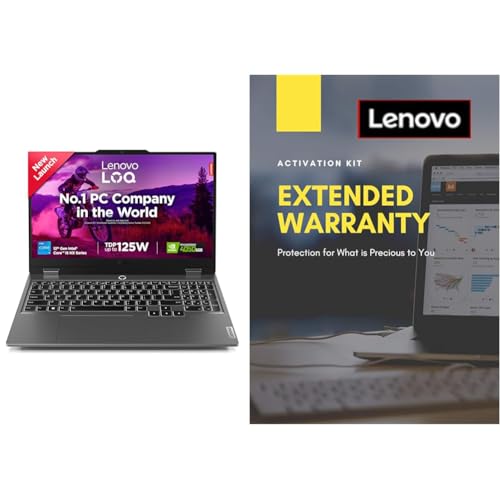 Image of Lenovo LOQ 2024 12th Gen Intel Core i5-12450HX 15.6 inch (39.6cm) 144Hz 300Nits FHD Gaming Laptop (16GB /512GB SSD /NVIDI 2 Year Extended Warranty with Onsite Service (5WS0K75664)