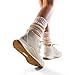 DREAM PAIRS Ankle Winter Boots for Women Waterproof Lace Up Anti-Slip Warm Snow Booties Fashion Sneaker Boots,Size 8.5,Beige,SDSB2416W-1