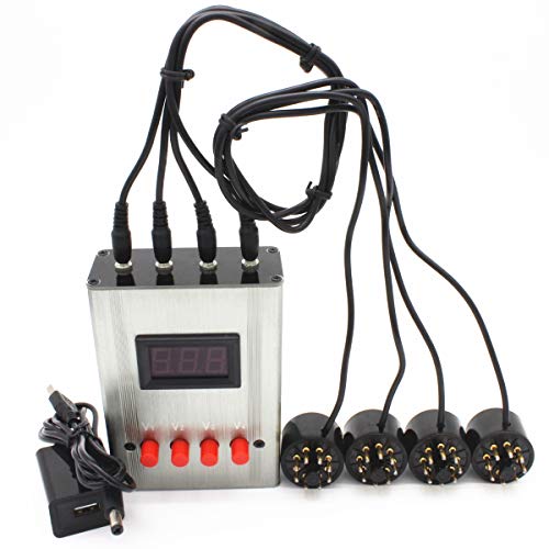 Image of Vacuum Tube Tester Bias Probe 8pin Tube Tester Current Probe Vacuum Tube Amplifier Amptata V8 DIY Octal Vacuum Tube Checker Quad Meter for EL34 KT88 6L6 6CA7 6V6 5881 6550 KT66 KT100 KT120 mA Version