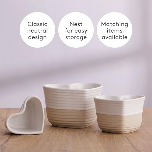 Juego de 3 Vasos Medidores Mason Cash Rustic Charm Stoneware miniatura 3