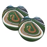 Non seulement pour les voitures, ces dessous de verre polyvalents sont adaptés pour la vie quotidienne et les excursions en plein air, ce qui en fait un excellent cadeau pour les nouveaux propriétaires de voitures, et un ajout pratique à tout véhicule, y compris les camions, les SUV et les bateaux.