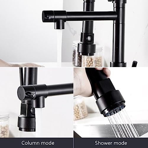 Robinet de lavabo monté sur le pont idéal pour nettoyer les grands plats de cuisine