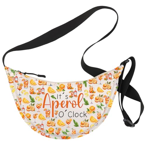 KEYCHIN Aperol Spritz Crossbody Bag Aperol Spritz Shoulder Bag It's Aperol o'Clock Aperol Spritz Themed Gifts