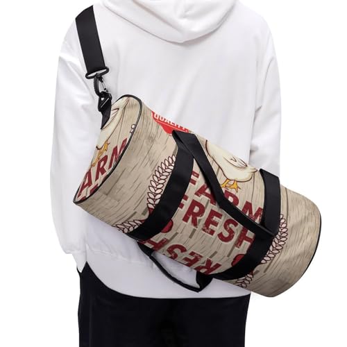 Sac week-end Poulet De Ferme 45cm : résolvez le manque de place en voyage - 6