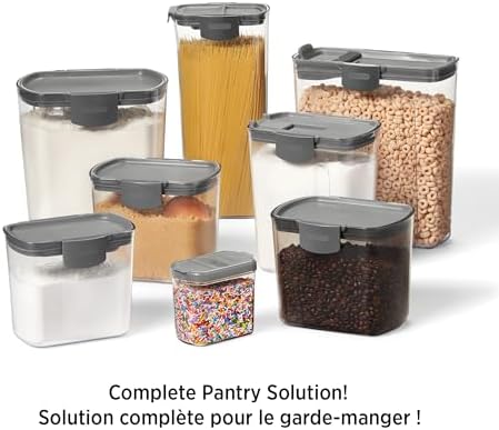Starfrit PROKEEPER Brown Sugar Container with Terracotta Disk - Graduated Measurements - 2.5LB/1.1KG - Airtight - 5