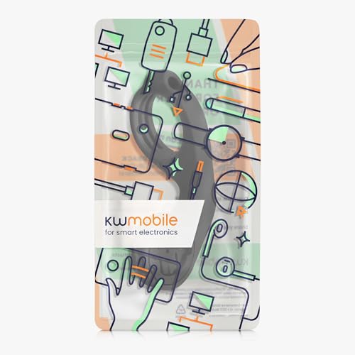 kwmobile Fahrrad Halterung kompatibel mit Garmin Edge - GPS Fahrradhalterung Kunststoff - in Schwarz