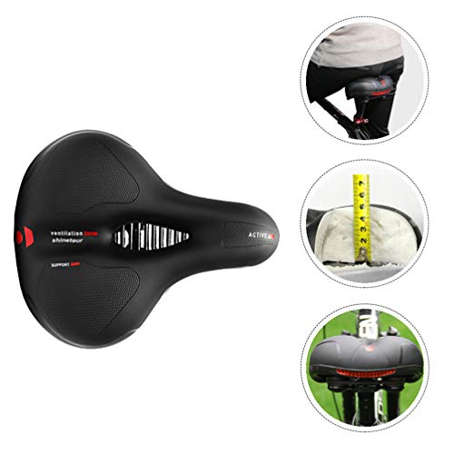 VALICLUD Confortável Assento Da Bicicleta de Exercício Bicicleta Assento Da Bicicleta Capa de Almofa