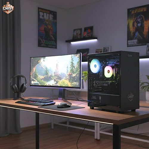 Image of CHIST W14 Workstation (Xeon-E2680 V4 Processor 14 Cores 28 Threads Upto 2.90Ghz,512GB NVMe,GT 730 4GB Graphic Card,Ubuntu Dual LAN (Black, GeForce GT 730, 512, GB, Window 11 pro, 16, GB)