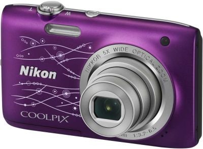 Nikon COOLPIX パープル コンデジ Buy Nikon Coolpix S2800 20.1MP Point and Shoot Camera (Decoration