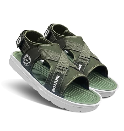Image of BRUTON Men's Thong Sandals | Casual Open Toe Sandals for Men | Comfortable Daily Wear Footwear | Lightweight Summer Sandals