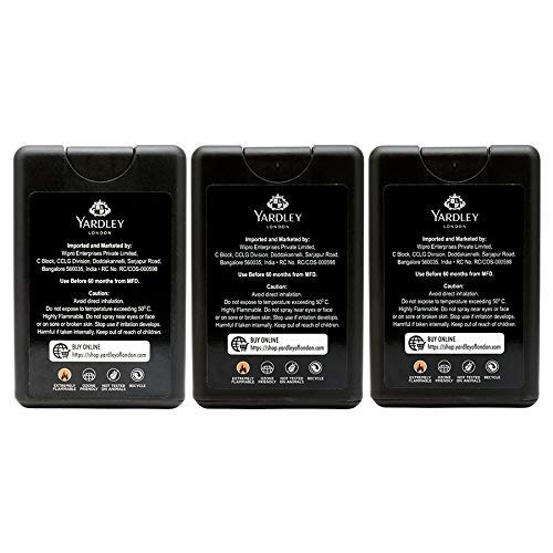 Yardley London Compact Perfume Tripack - Gentleman Royale + Gentelman Urbane + Gentleman Duke 18Ml (Pack Of 3) #TOP1