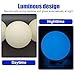 MiOYOOW 6PCS Nightlight Lacrosse Balls, Night Practice Training Sport Ball Lacrosse Training Equipment for Indoor Outdoor