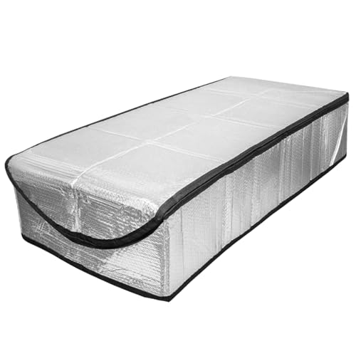 Cubierta aislante para puerta de ático evita pérdidas de calor 2
