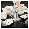 Household Double Head Automatic Dumpling Maker Mould – Stainless Steel Manual Dumpling Maker, Wrap Two At A Time, Safety ABS material, Easy-tool for Dumpling, Kitchen Accessories