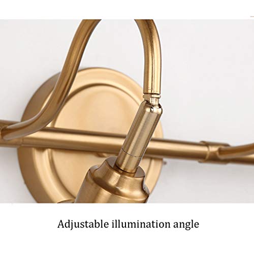 Lampe de salle de bain LED étanche éliminant les ombres du miroir - 5