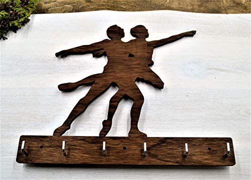 Amazon.com: Ballet Key Holder for Wall Rustic Home Decor Rustic Wall ...