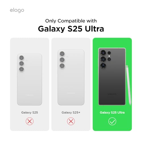 elago Compatible with Samsung Galaxy S25 Ultra Case, Liquid Silicone Case, Full Body Protective Cover, Shockproof, Slim Phone Case, Anti-Scratch Soft Microfiber Lining, 6.8 inch (Stone) by elago - Used condition - Image 2