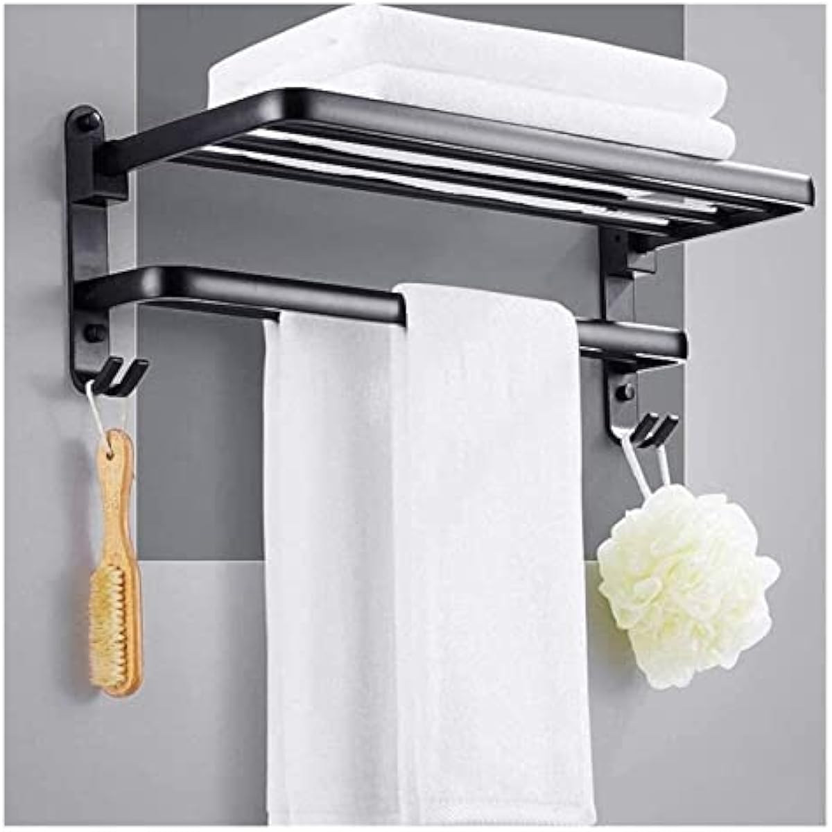クーポン安い 壁タオルラック折り畳み式黒壁マウントバスルームタオルラックホールダー折りたたみ式シェルフダブルタオルバーソールフックバスルームシェルフ Pdelete ホーム キッチン ネット正規店 Www Littleshopp Com クーポン安い 壁タオルラック折り畳み式黒壁マウントバスルームタオルラックホールダー折りたたみ式シェルフダブルタオルバーソールフックバスルームシェルフ Pdelete ホーム キッチン ネット正規店 Www Littleshopp Com