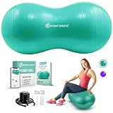 INTENT SPORTS Peanut Ball Exercise for Pregnancy and Labor (Mint Green)