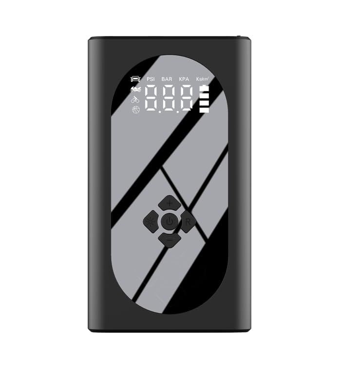 Jump Starter with Air Compressor, 3000A 150PSI Battery Jumper Starter Portable (6.0 Gas/4.5L Diesel), 12V Jump Box Car Battery Jump Starter with Smart Jumper Cables, 3 Modes Flashlight, LCD Display