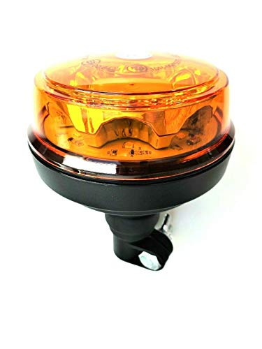Rundumleuchte Matel Service LED mit 4 Blitzmustern für 12V und 24V