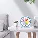 WingFly Niños Despertadores, Reloj Despertador Analógicos para Niño Despertador Silencioso con Manos...