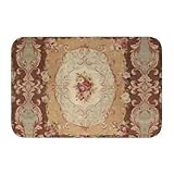tapis aubusson vente en ligne ➤Antidérapant et résistant : Grâce aux picots en caoutchouc situés au dos du tapis, il reste bien en place sur le sol. L'impression est réalisée avec soin à l'aide d'encres de haute qualité, garantissant une excellente tenue des couleurs. Vous pourrez ainsi l'utiliser longtemps.