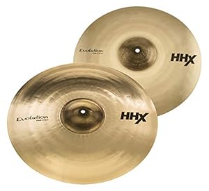Sabian Evolution Crash Becken Pack 17'-19'