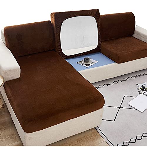 Housse de coussin de canapé extensible housse antidérapante 1 2 3 4 place