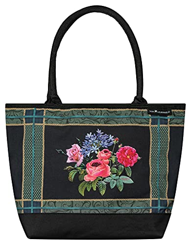 Cabas Bonny Bouquet Femme VON LILIENFELD grand sac bandoulière besace fleur spacieux