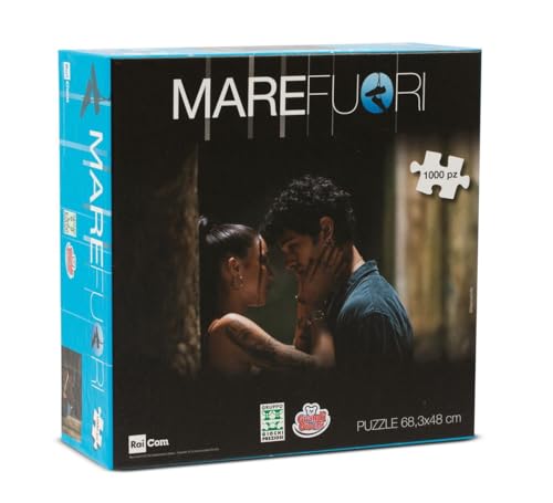 Grandi Giochi Morze Puzzle 1000 sztuk-Różowy i Carmine-MRE03000, MRE03000