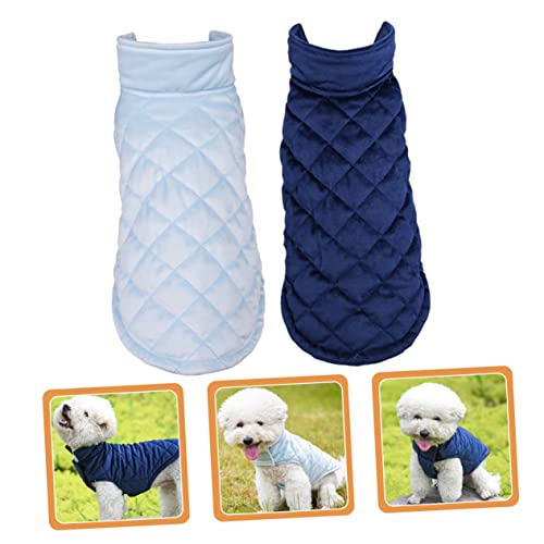 Balacoo 4 Peças Roupas De Outono Inverno Para Animais De Estimação Casaco Quente Casaco De Inverno P