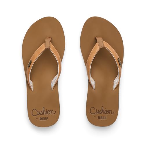 Reef Women's Cushion Sands Sandal, NAT, 5 UK - Image 5