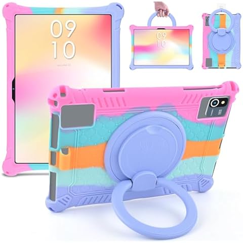 KATUMO Universal Silicone Rotating Case for 10 Inch Tablets Cover